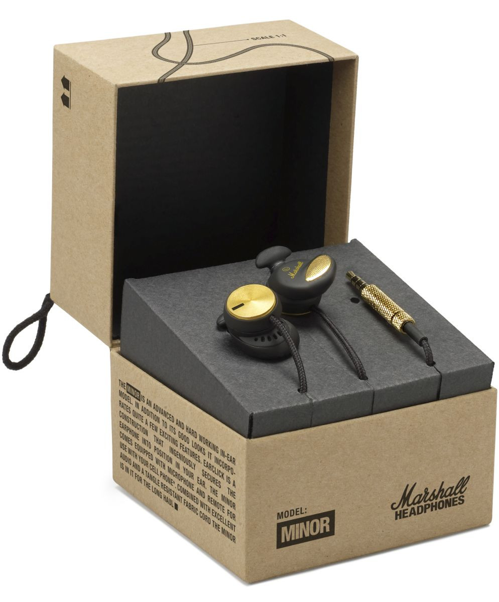 Galerijní obrázek č.2 Sluchátka do uší a pro In-Ear monitoring MARSHALL Minor