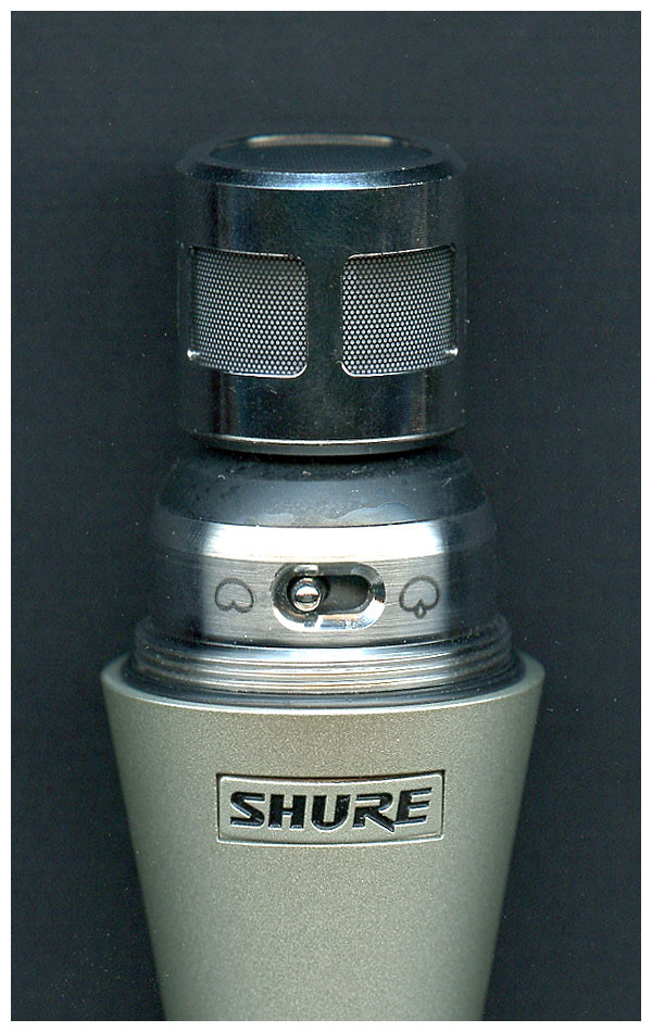 Galerijní obrázek č.7 Kondenzátorové pódiové vokální mikrofony SHURE KSM9/SL