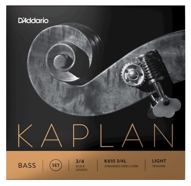 Hlavní obrázek Struny D´ADDARIO - BOWED K610 3/4L Kaplan Bass String Set - Light