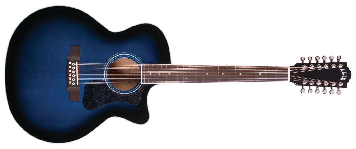 Hlavní obrázek Dvanáctistrunné GUILD F-2512CE Deluxe - Dark Blue Burst