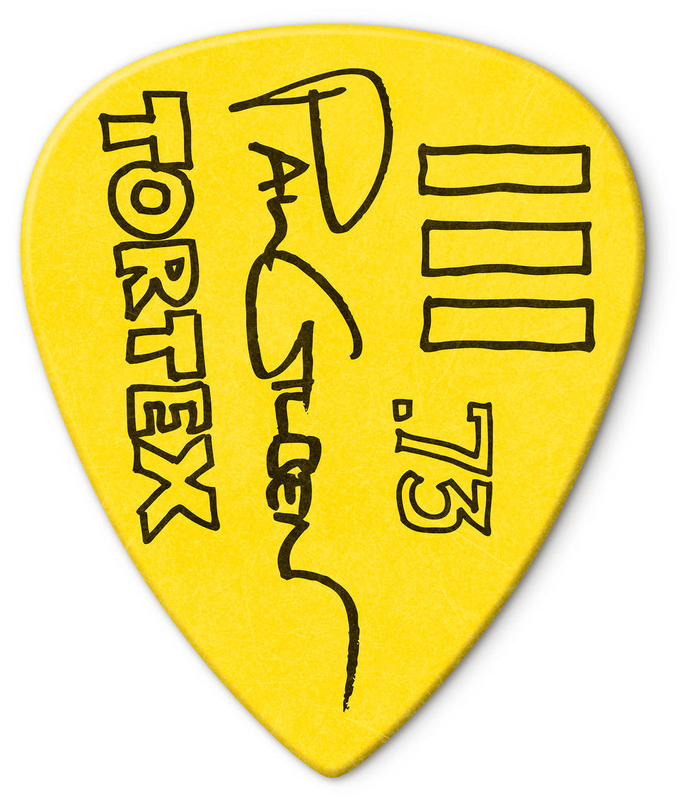 Galerijní obrázek č.3 Tvrdost  0.73 DUNLOP PG462P PAUL GILBERT CUSTOM TORTEX TIII PICK .73MM - 12 ks