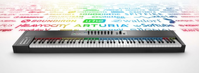 Galerijní obrázek č.3 MIDI keyboardy NATIVE INSTRUMENTS Komplete Kontrol S88