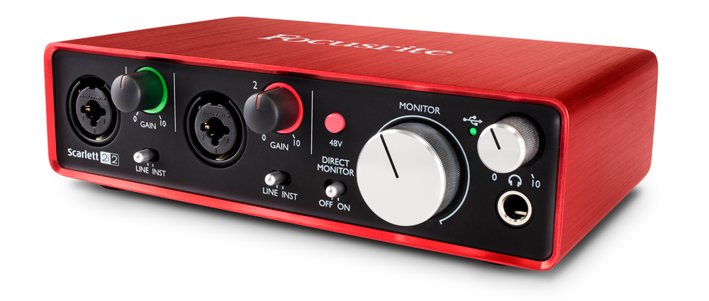 Galerijní obrázek č.4 USB zvukové karty FOCUSRITE Scarlett 2i2 2nd Gen