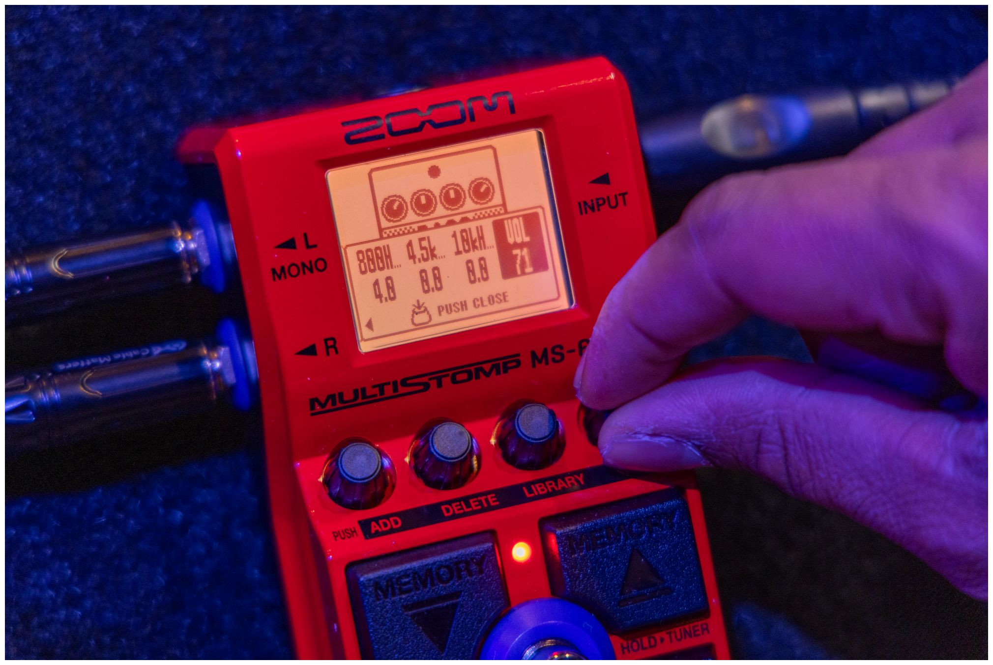 Galerijní obrázek č.10 Multiefekty, procesory ZOOM MS-60B+