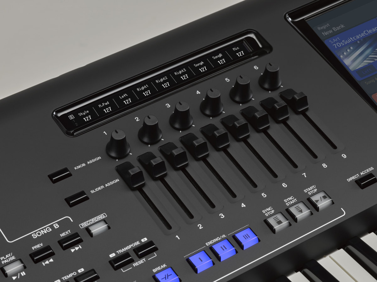 Galerijní obrázek č.6 Klávesy YAMAHA GENOS B STOCK
