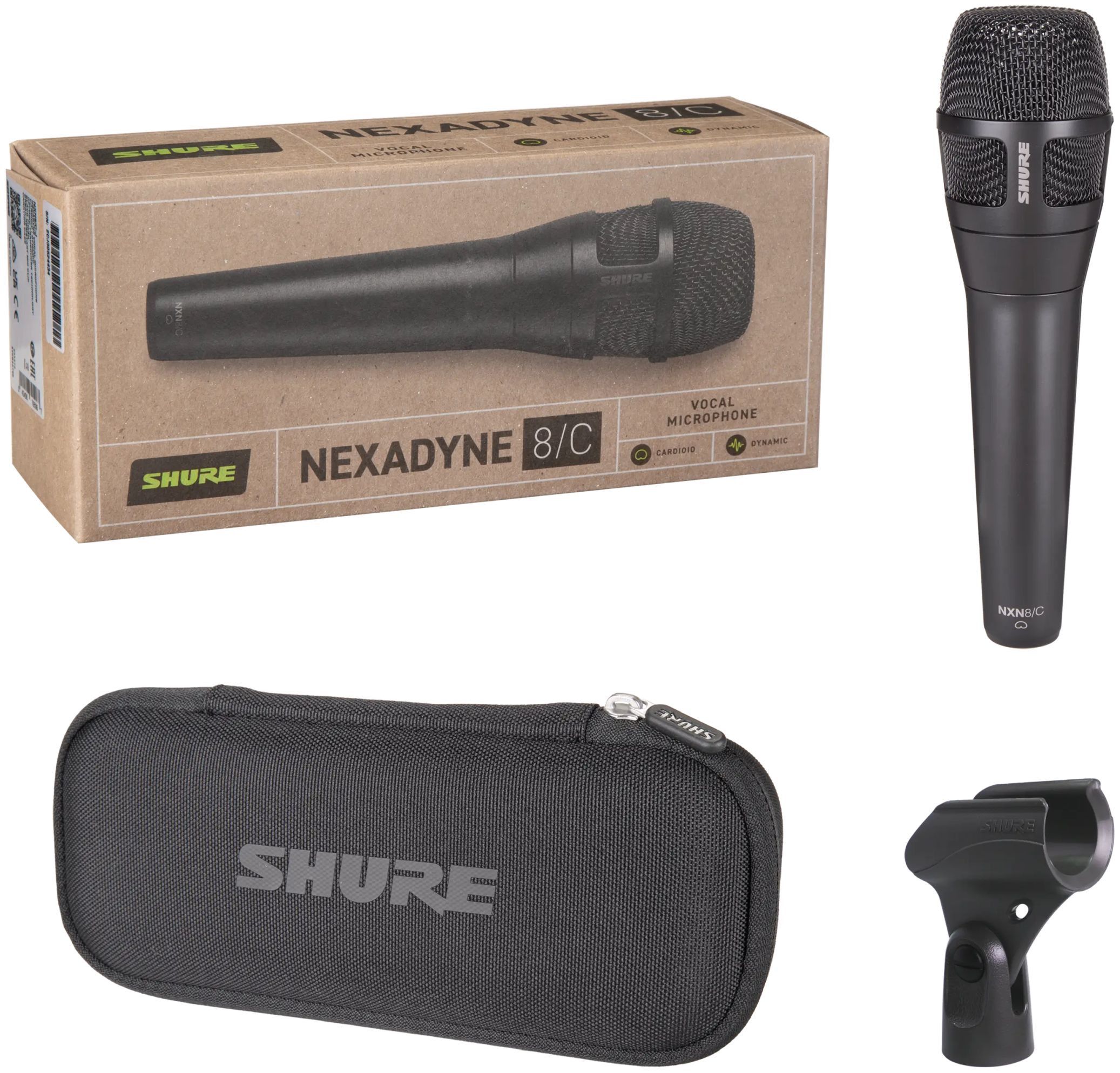 Galerijní obrázek č.2 Dynamické pódiové vokální mikrofony SHURE NEXADYNE 8/C