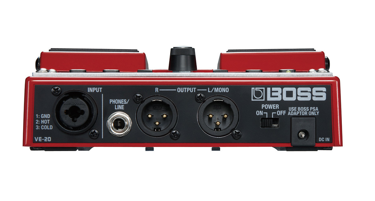 Galerijní obrázek č.1 Vokální procesory a harmonizery BOSS VE-20 Vocal processor