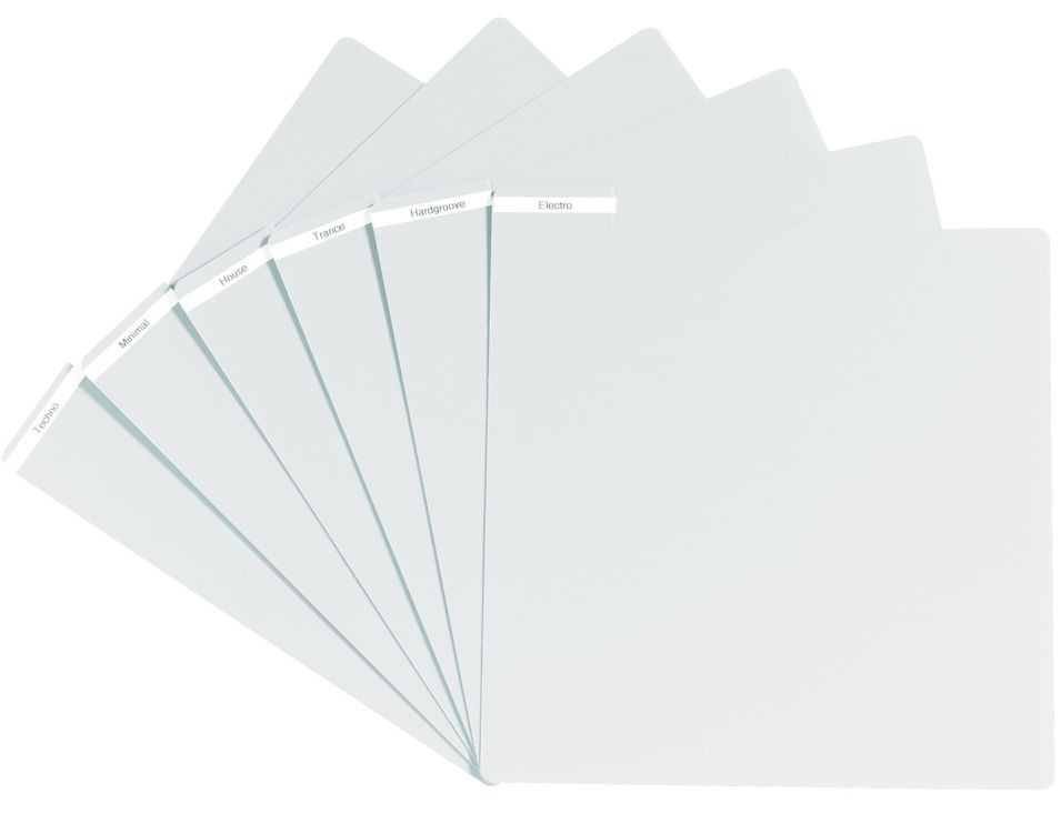 Hlavní obrázek Ukládání LP GLORIOUS PVC Vinyl Divider white