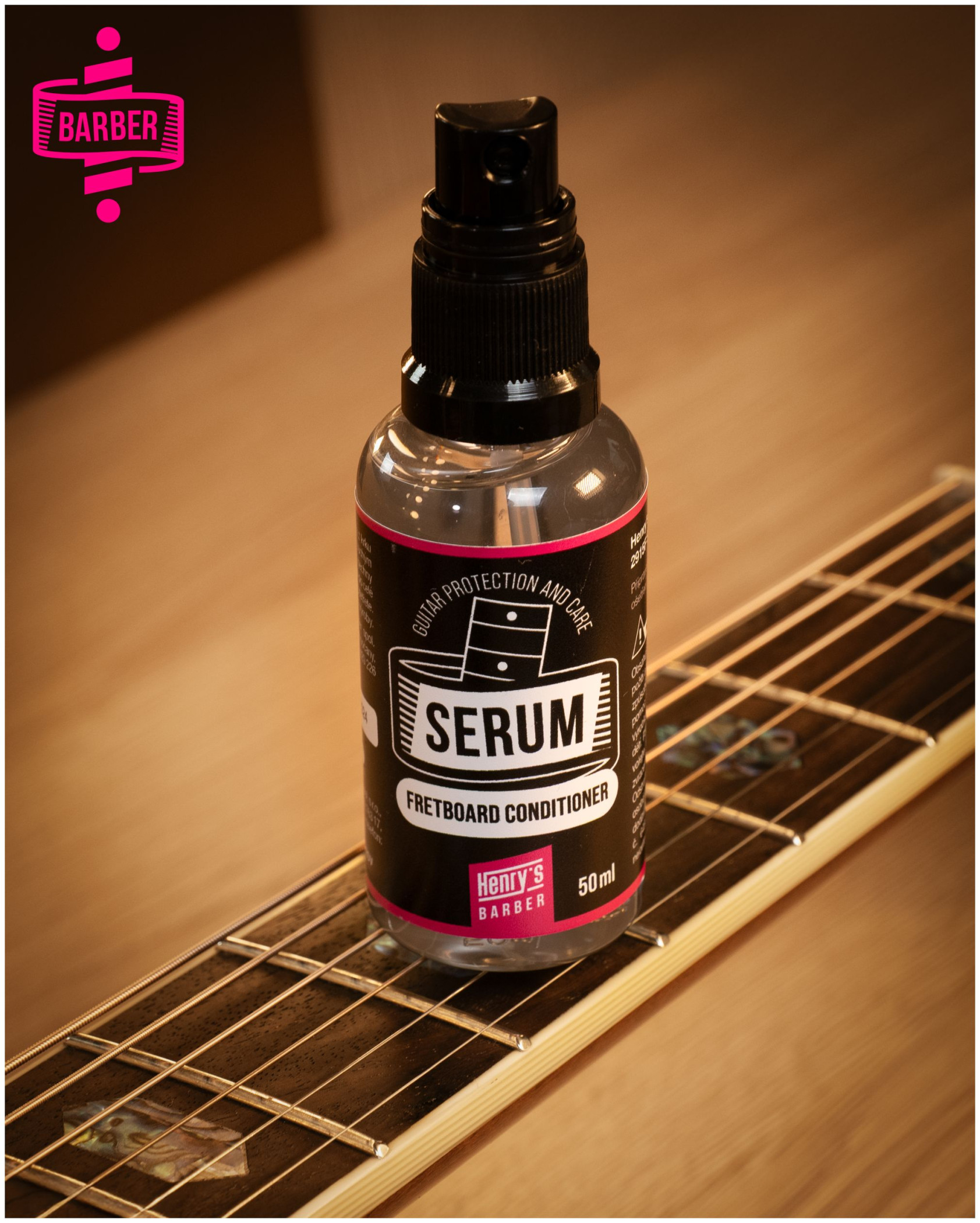 Galerijní obrázek č.4 Kytarová kosmetika HENRY’S Barber Cosmetics 2915F Serum