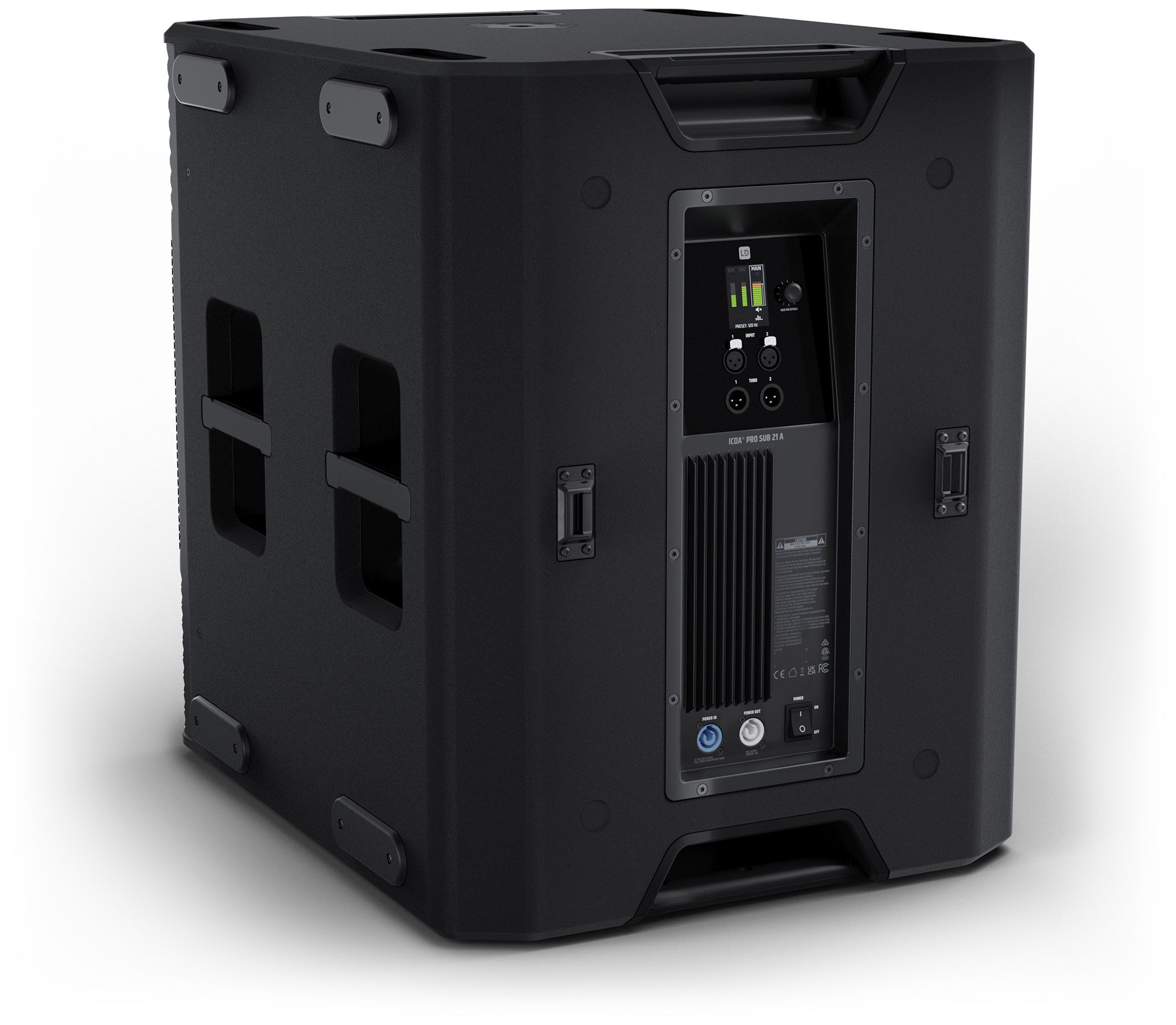 Galerijní obrázek č.1 Aktivní subwoofery LD SYSTEMS ICOA PRO SUB 21 A