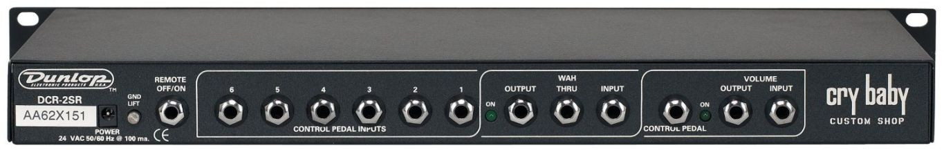 Galerijní obrázek č.1 Ostatní efekty DUNLOP DCR-2SR Rack Crybaby B-Stock