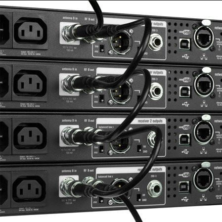 Galerijní obrázek č.1 Samostatné přijímače k bezdrátovým systémům SHURE UR4D+ H4 518 - 578 MHz