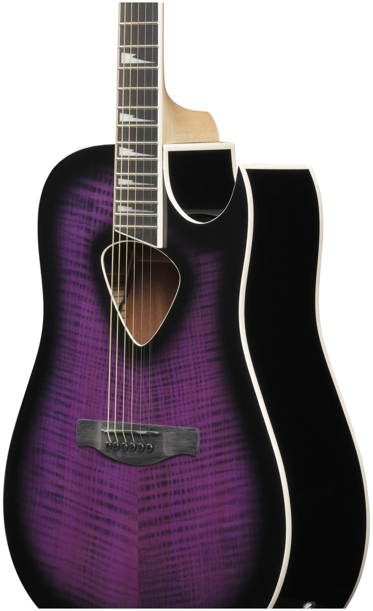 Galerijní obrázek č.5 Další tvary IBANEZ ALT50FA-TVT - Transparent Violet Sunburst High Gloss
