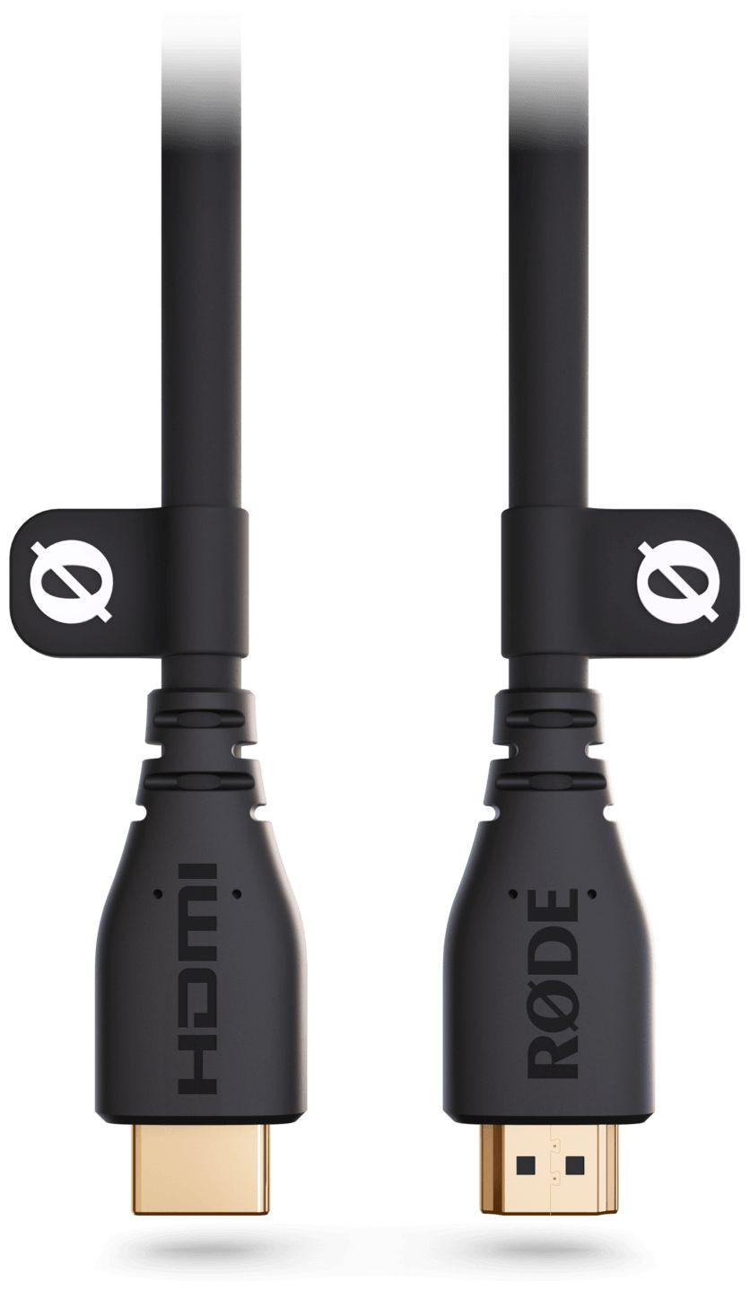 Galerijní obrázek č.1 Digitální, optické kabely RODE HDMI CABLE 3m - Black