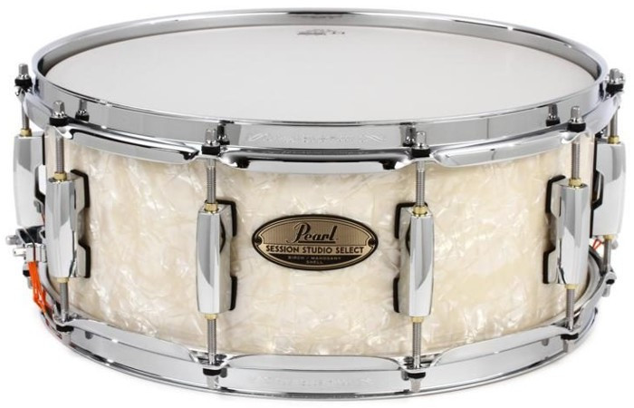 Hlavní obrázek 14" PEARL STS1455S/C405 Session Studio Select - Nicotine White Marine Pearl