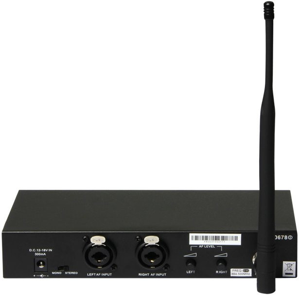 Galerijní obrázek č.1 Samostatné přijímače a vysílače pro In-Ear LD SYSTEMS LDMEIONE2T In Ear Monitoring Transmitter 864.100 MHz