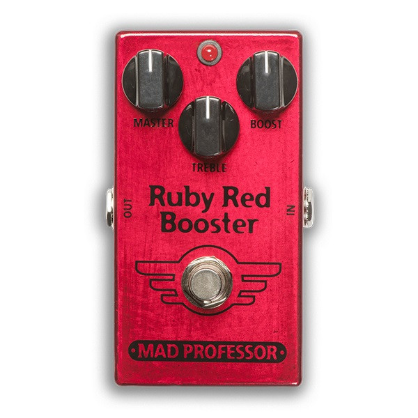 Hlavní obrázek Overdrive, distortion, fuzz, boost MAD PROFESSOR Ruby Red Booster