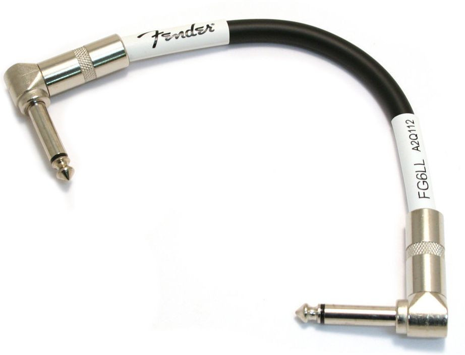 Hlavní obrázek do 1 m FENDER Performance Series nástrojový kabel , 6", Černý