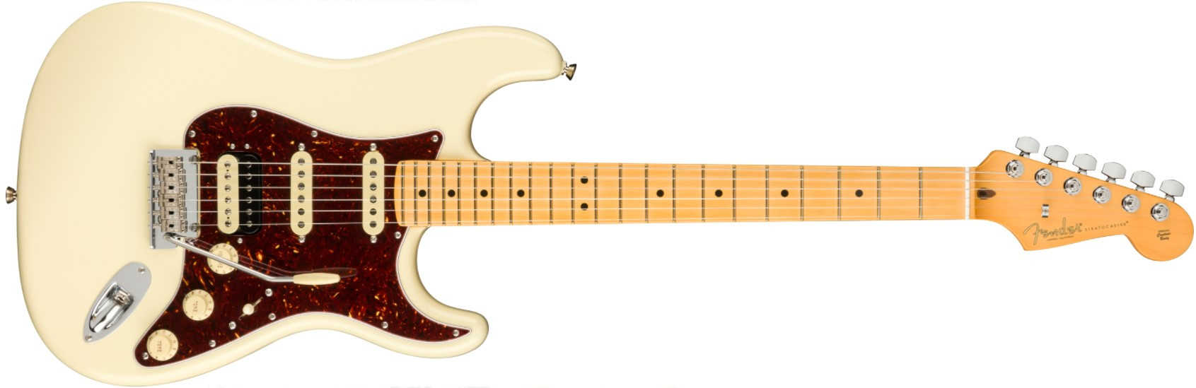 Hlavní obrázek ST - modely FENDER American Professional II Stratocaster HSS Olympic White Maple