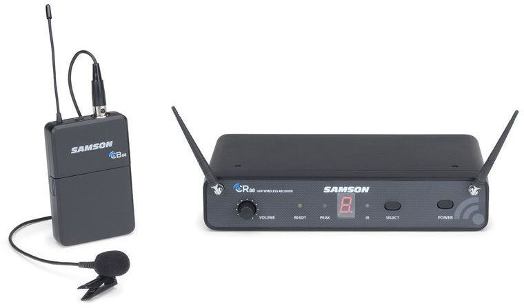 Hlavní obrázek S klopovým mikrofonem (lavalier) SAMSON SW88BLM5