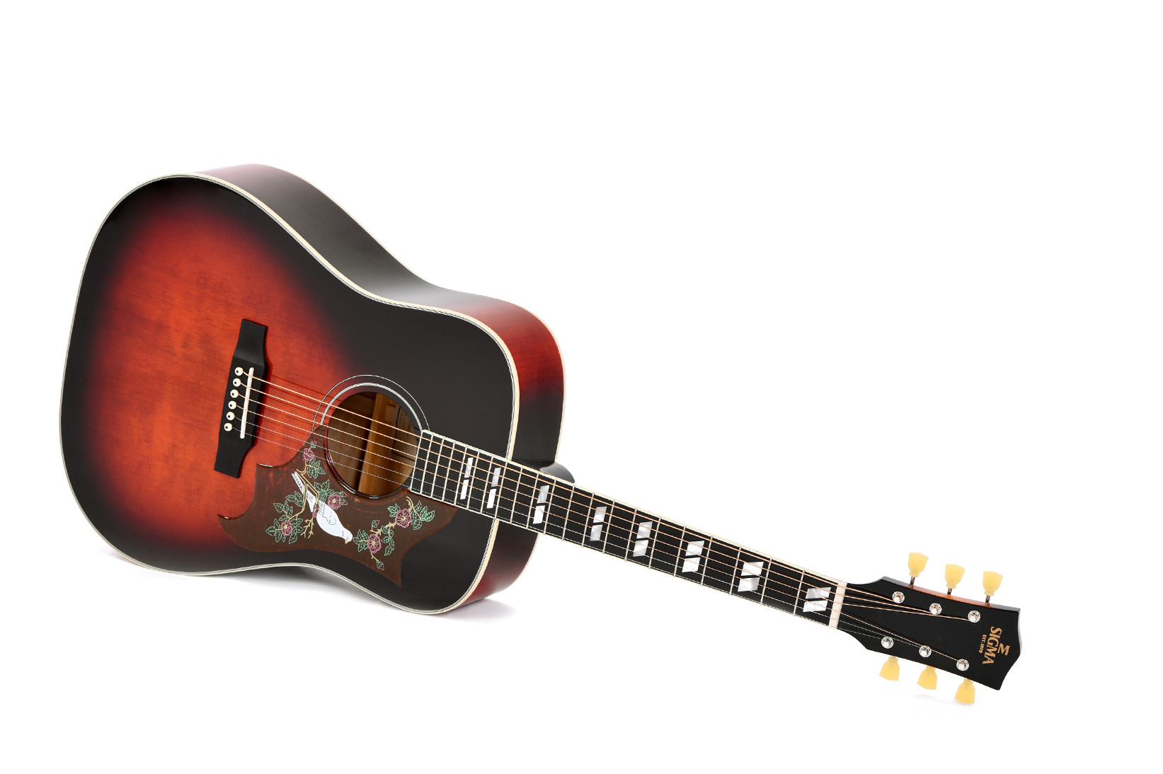 Hlavní obrázek Dreadnought SIGMA GUITARS DA-SG7 - Sunburst High Gloss