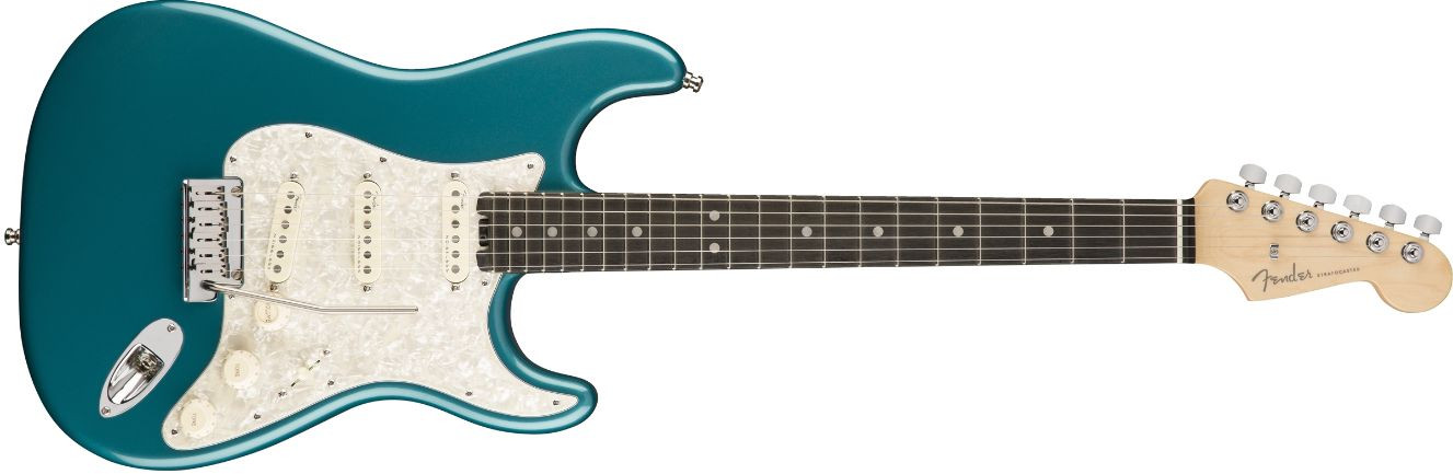 Hlavní obrázek ST - modely FENDER American Elite Stratocaster Ocean Turquoise Ebony