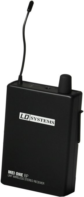 Hlavní obrázek Samostatné přijímače a vysílače pro In-Ear LD SYSTEMS LDMEIONE3BPR In Ear Monitoring Beltpack Receiver 864.900 MHz