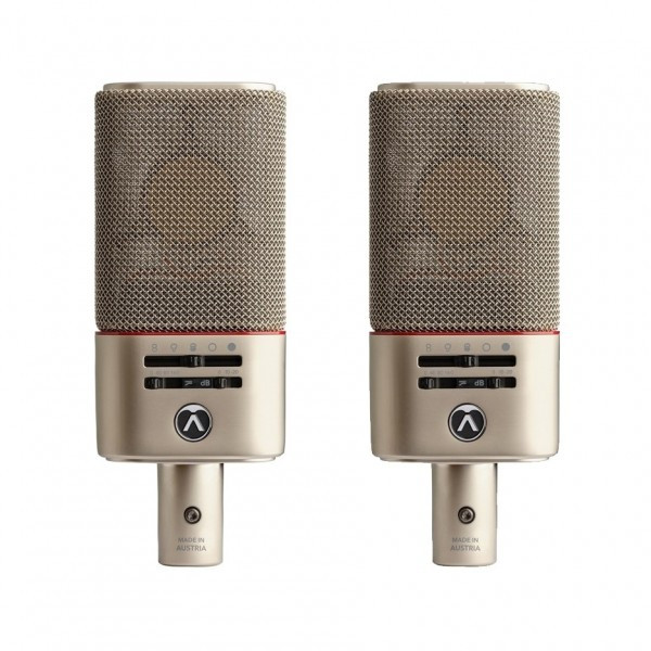 Galerijní obrázek č.1 Velkomembránové kondenzátorové mikrofony AUSTRIAN AUDIO OC818 Dual Set