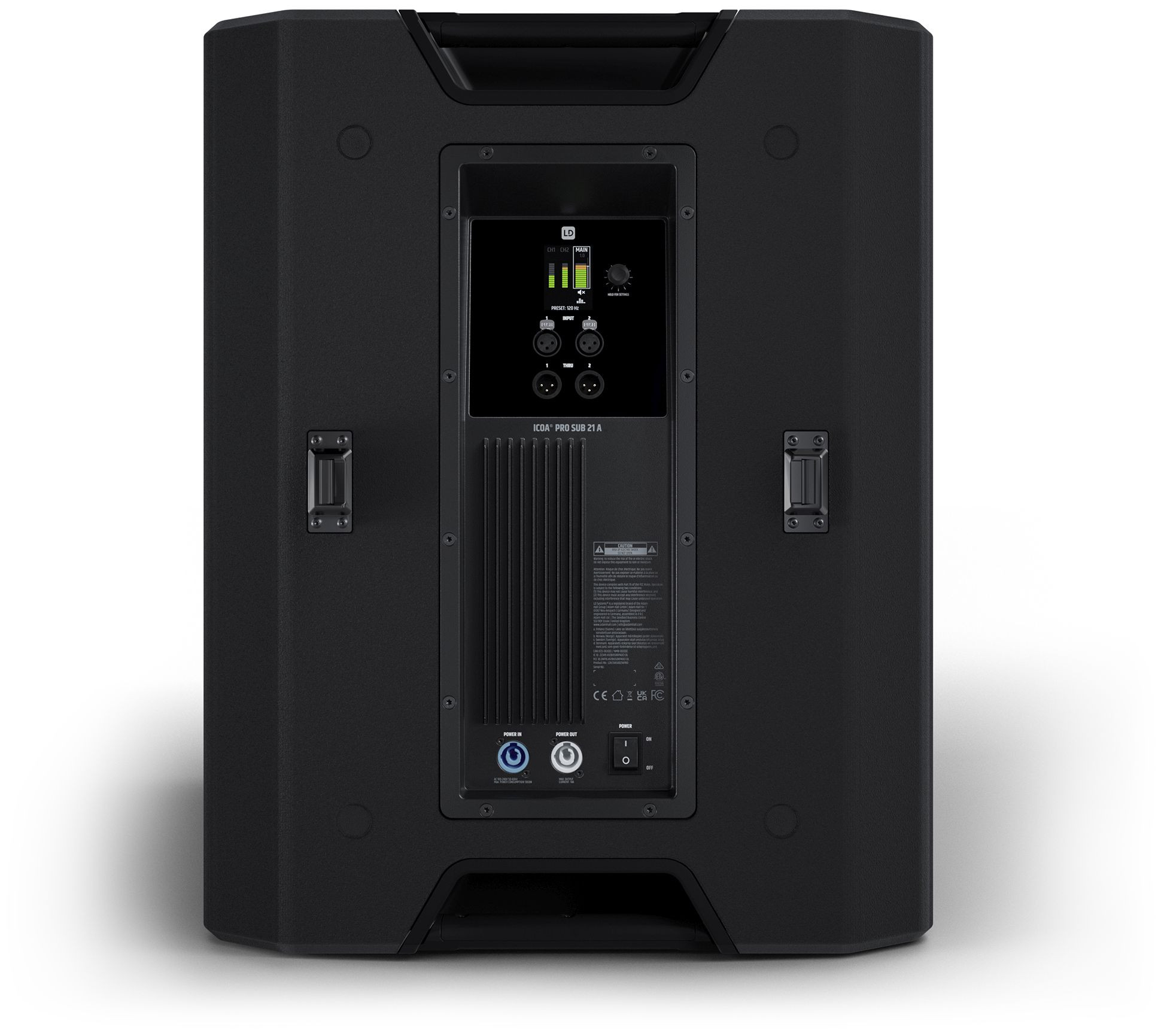 Galerijní obrázek č.3 Aktivní subwoofery LD SYSTEMS ICOA PRO SUB 21 A