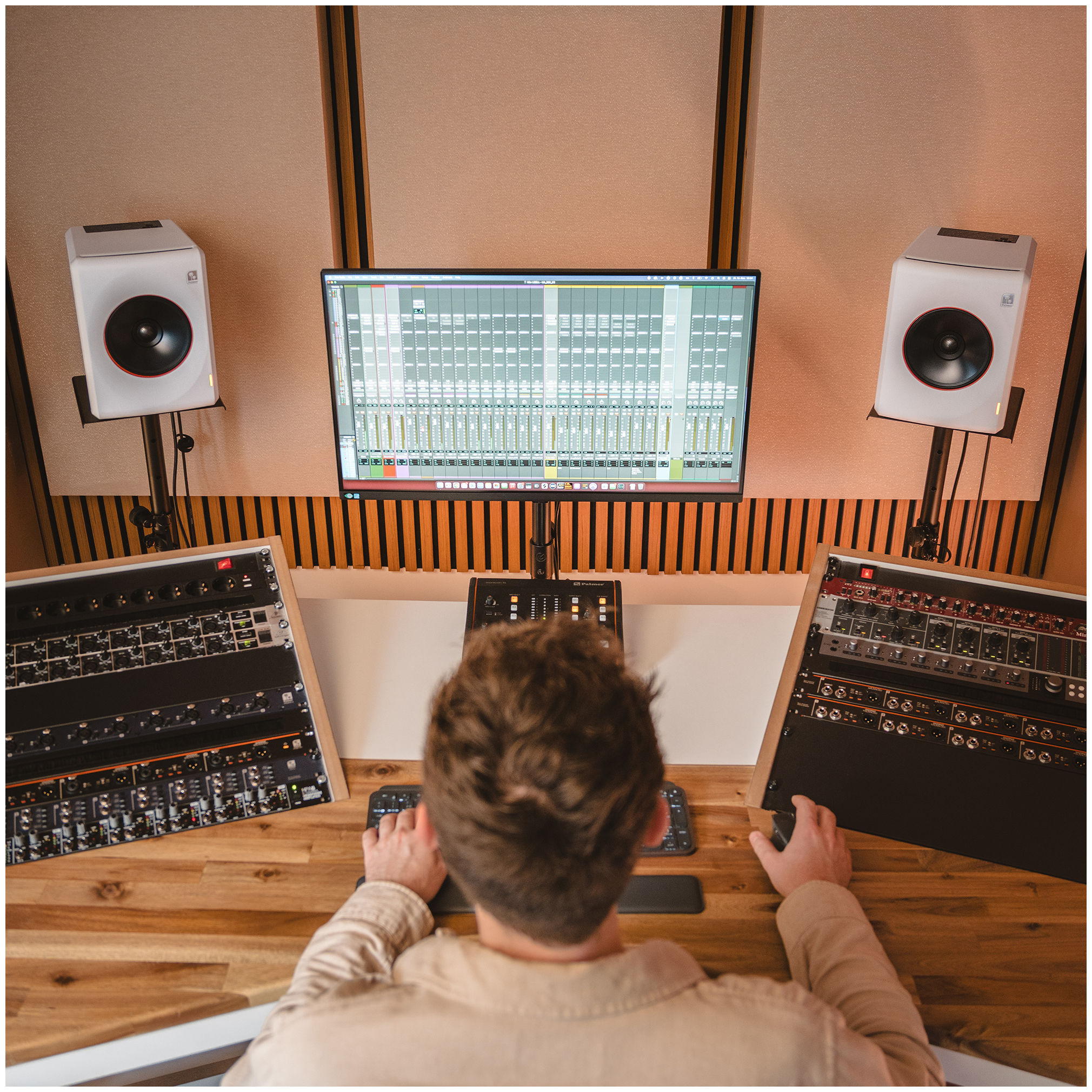 Galerijní obrázek č.8 Aktivní monitory s AES / SPDIF / USB digitálním vstupem PALMER ORBIT 11 W