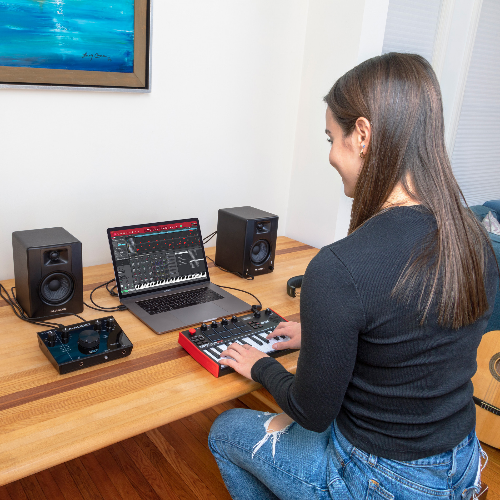 Galerijní obrázek č.15 Keyboardy s dynamikou AKAI MPK Mini PLAY MK3