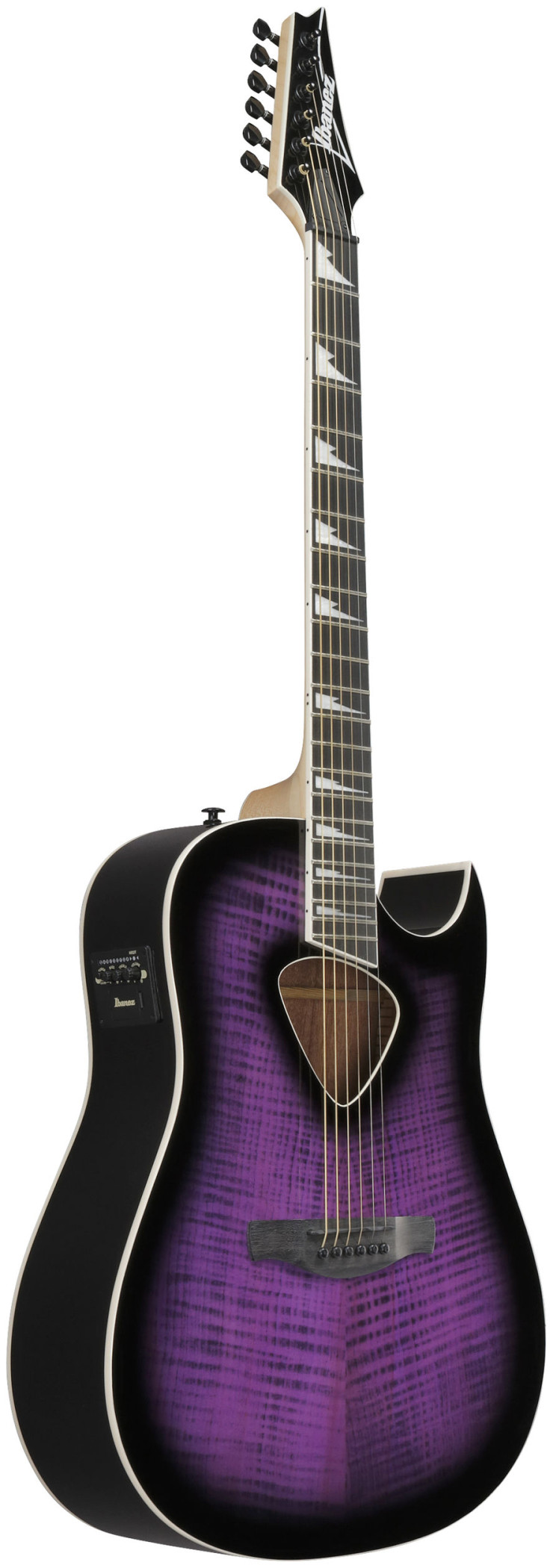 Galerijní obrázek č.2 Další tvary IBANEZ ALT50FA-TVT - Transparent Violet Sunburst High Gloss