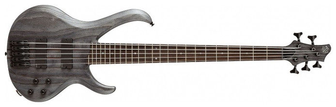 Hlavní obrázek 5strunné IBANEZ BTB 705DX TKF Rosewood Fingerboard, 5strunná - Transparent Black Flat