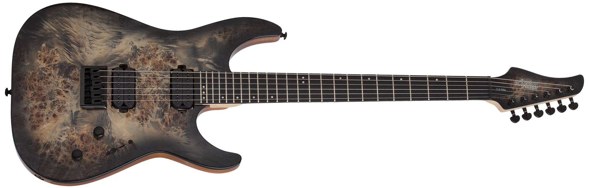 Hlavní obrázek Superstrat SCHECTER C-6 PRO Charcoal Burst