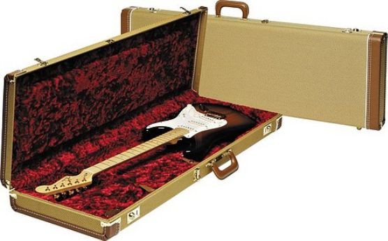 Hlavní obrázek  FENDER Strat/Tele Deluxe Hardshell Case Tweed Red Poodle Interior