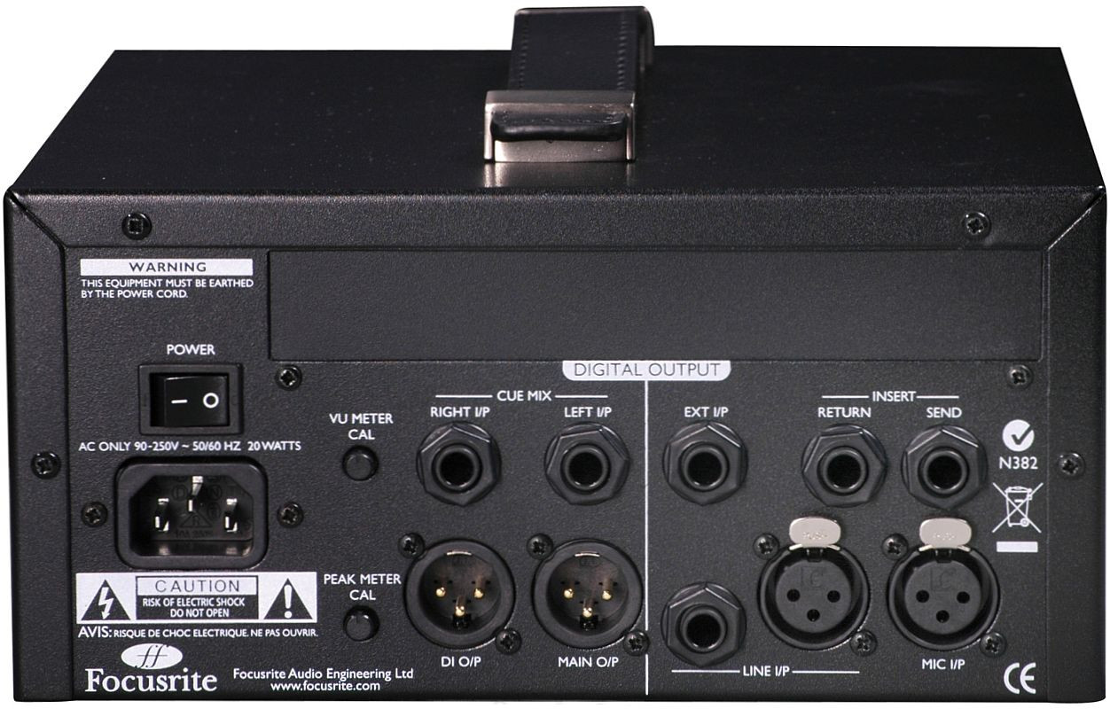 Galerijní obrázek č.2 Mikrofonní a linkové předzesilovače FOCUSRITE PRO ISA One Analogue
