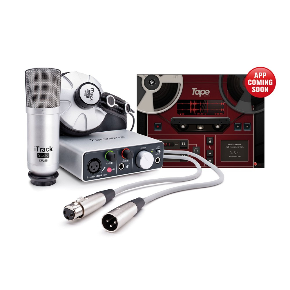 Galerijní obrázek č.1 USB zvukové karty FOCUSRITE iTrack Studio