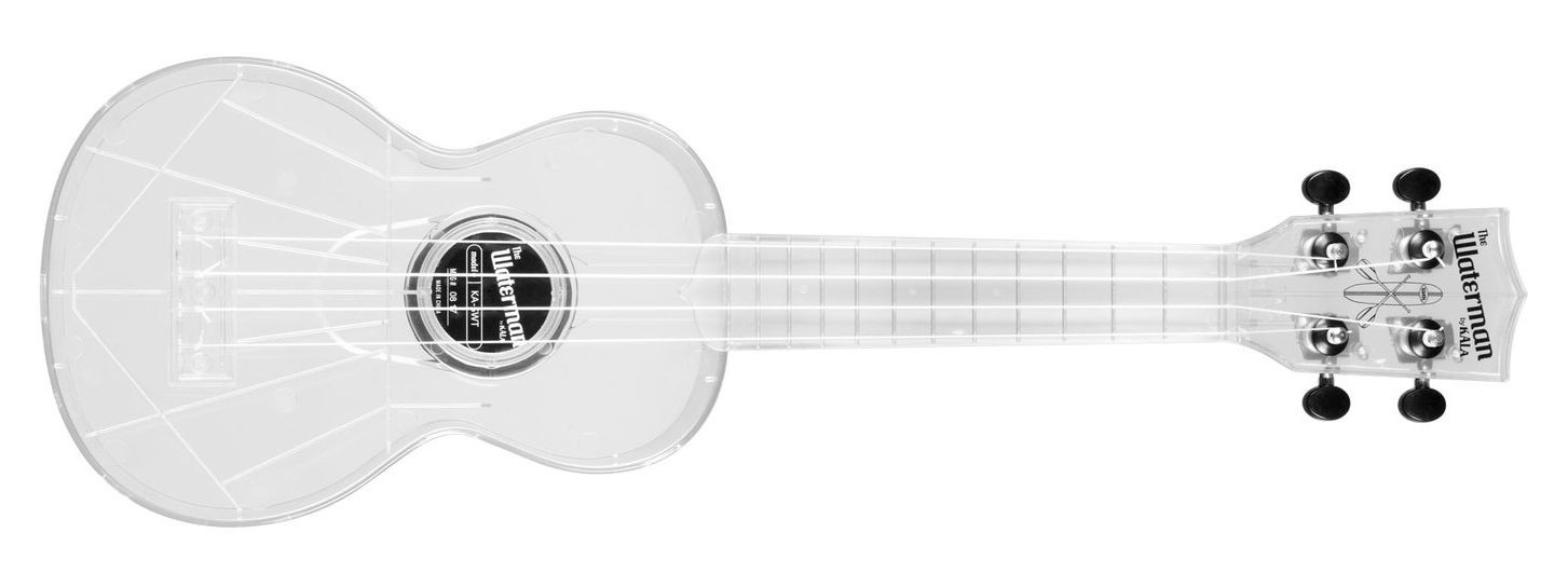 Hlavní obrázek Sopránové KALA Waterman Soprano Ukulele Transparent Ice