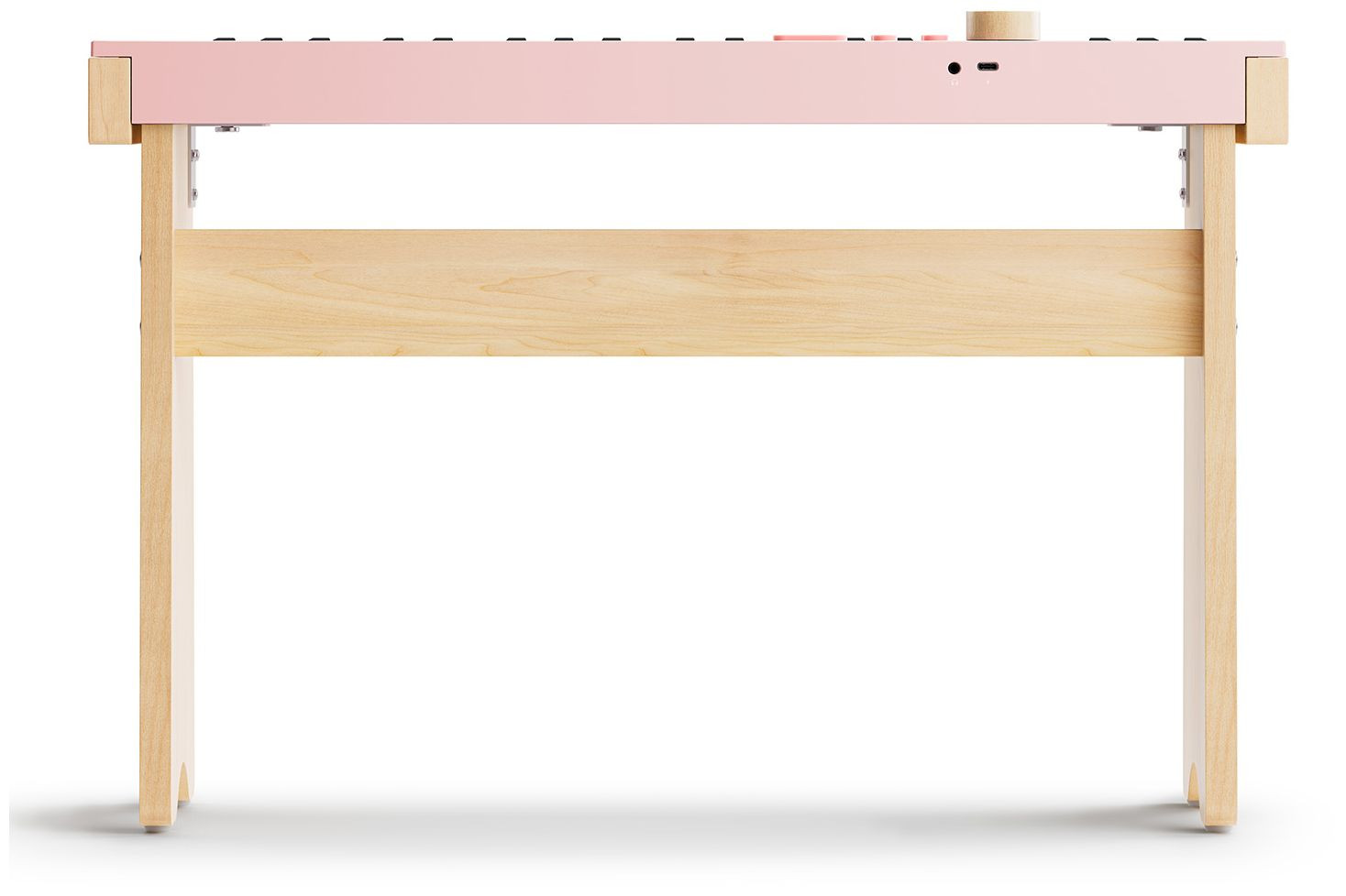 Galerijní obrázek č.5 Dětské keyboardy DONNER KIDO V-20 Mini Digital Keyboard 44 keys Light Pink wirh Stand