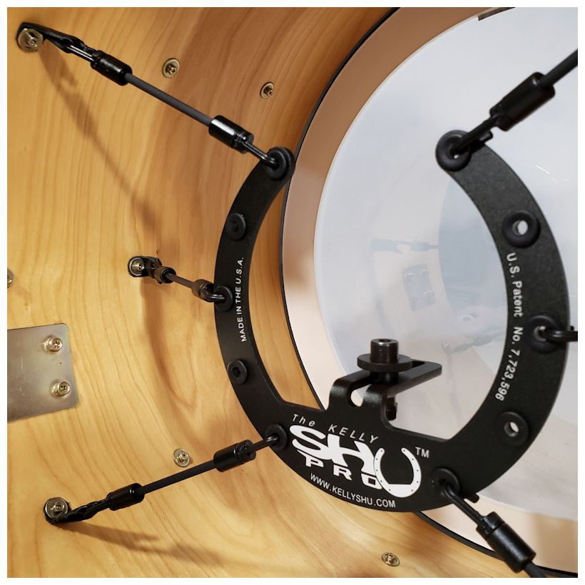 Galerijní obrázek č.3 Mikrofonní držáky na bicí KELLY SHU PB