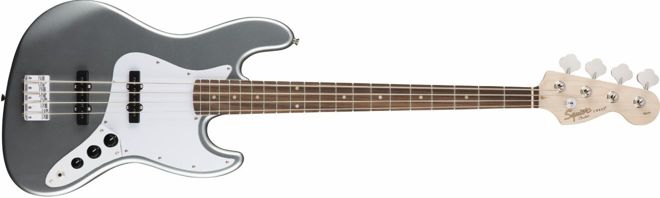 Hlavní obrázek JB modely FENDER SQUIER Affinity Jazz Bass Slick Silver Laurel