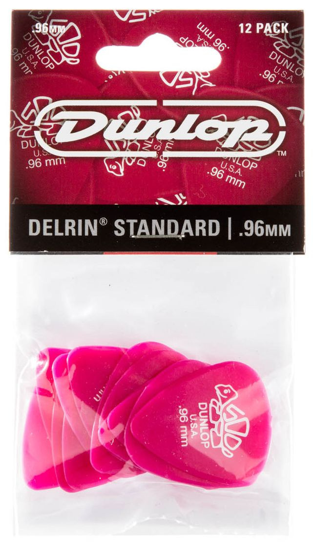 Galerijní obrázek č.3 Tvrdost  1.0 DUNLOP Delrin 500 Standard 0.96 12ks