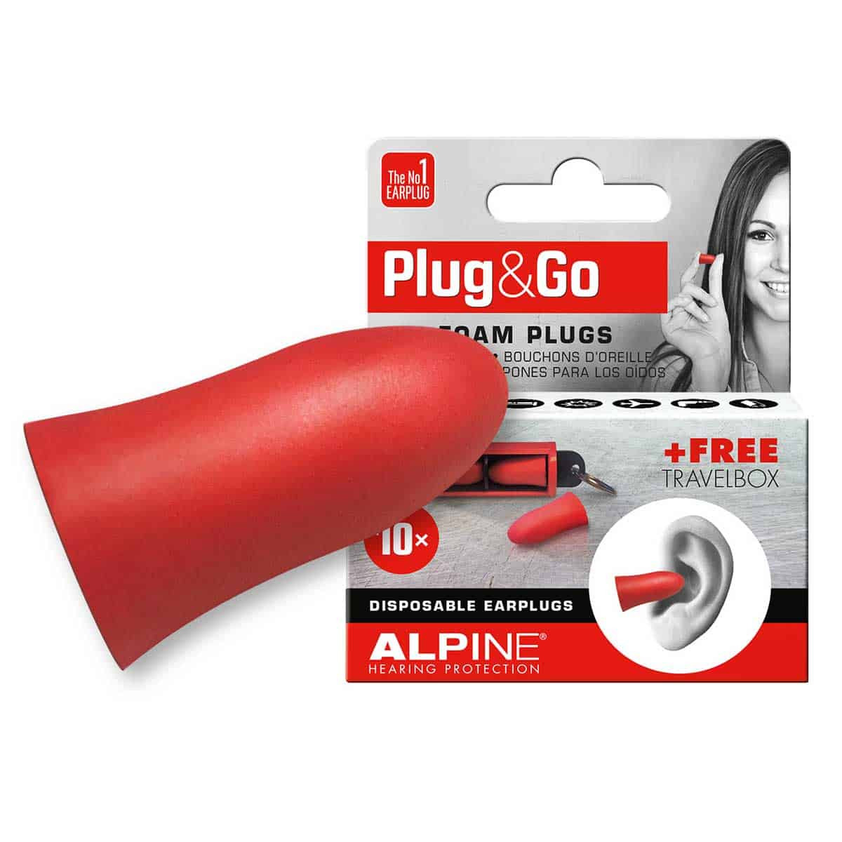 Galerijní obrázek č.6 Ochrana sluchu ALPINE Plug&Go