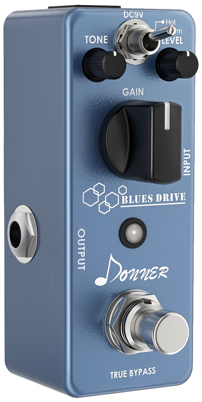 Galerijní obrázek č.1 Overdrive, distortion, fuzz, boost DONNER Blues Drive