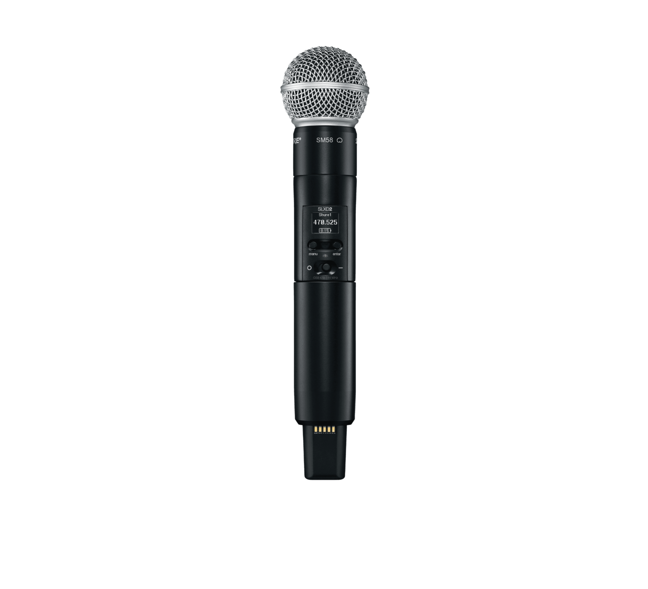 Galerijní obrázek č.3 S ručním mikrofonem SHURE SLXD24E/SM58-G59