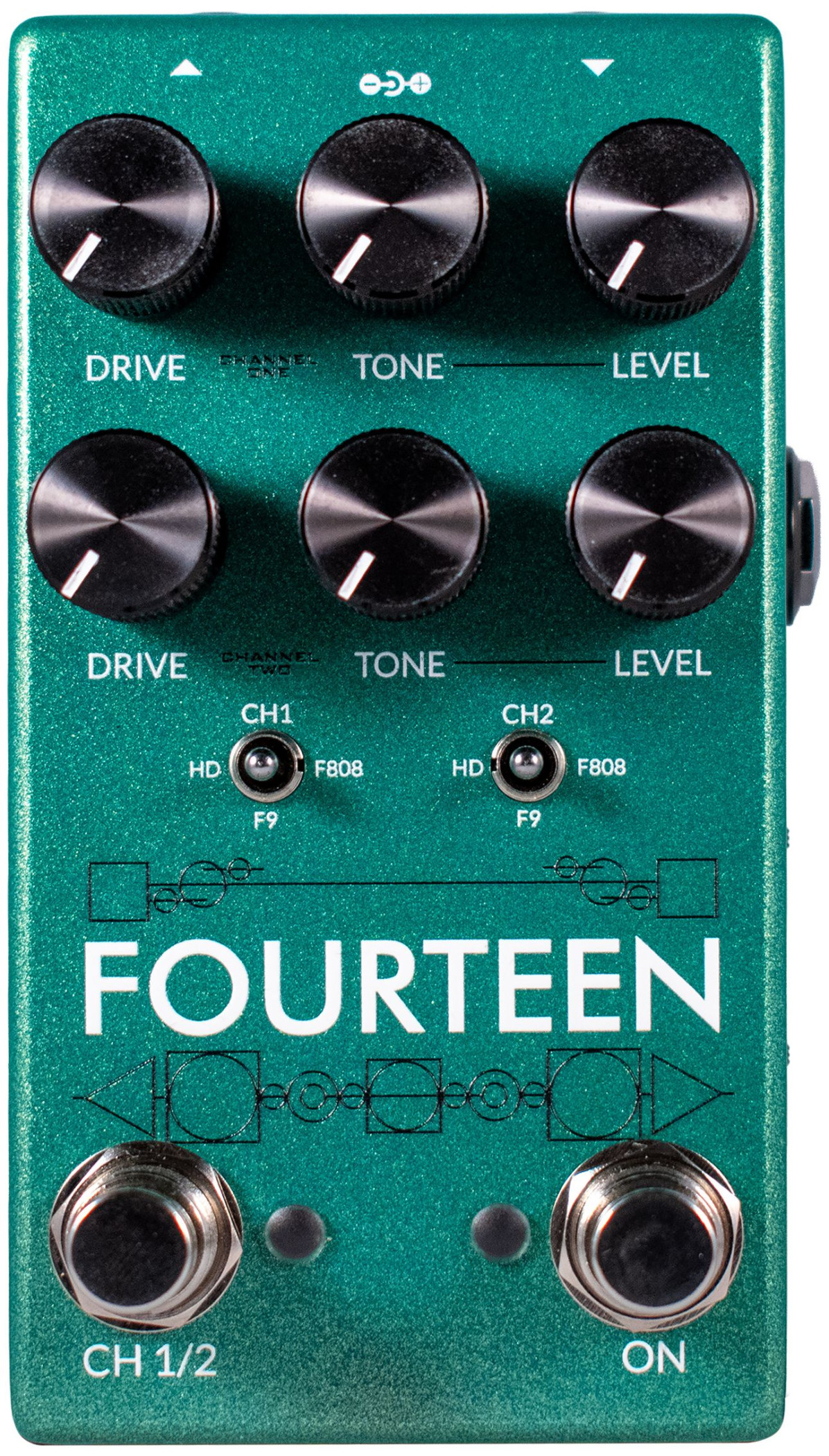 Hlavní obrázek Overdrive, distortion, fuzz, boost FORTIN Fourteen