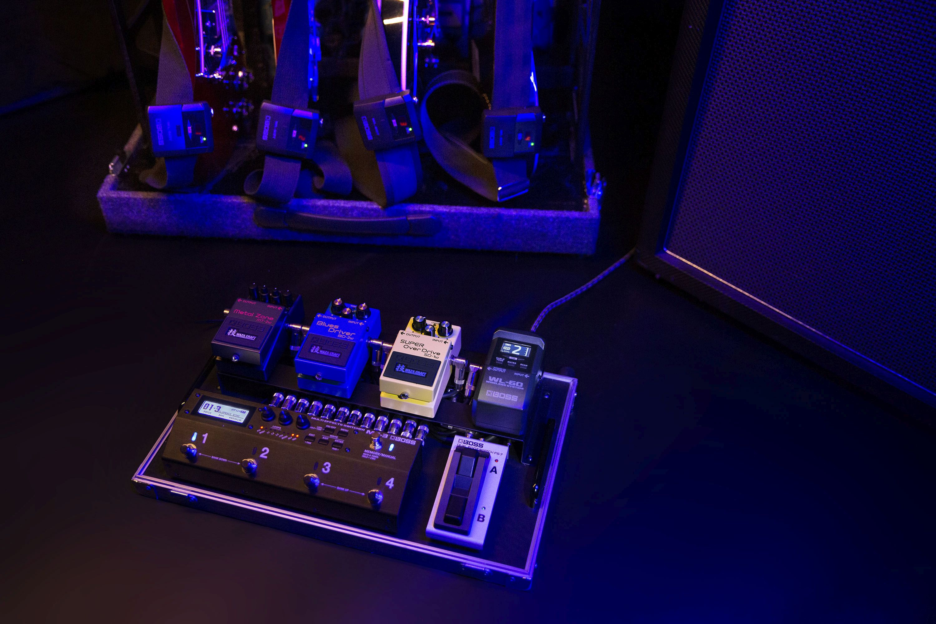 Galerijní obrázek č.2 Bezdrátové nástrojové systémy pro kytary a baskytary BOSS WL-60T