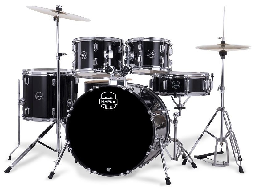 Hlavní obrázek 20“; 10“, 12“; 14“ MAPEX CM5044FTDK Comet - Dark Black