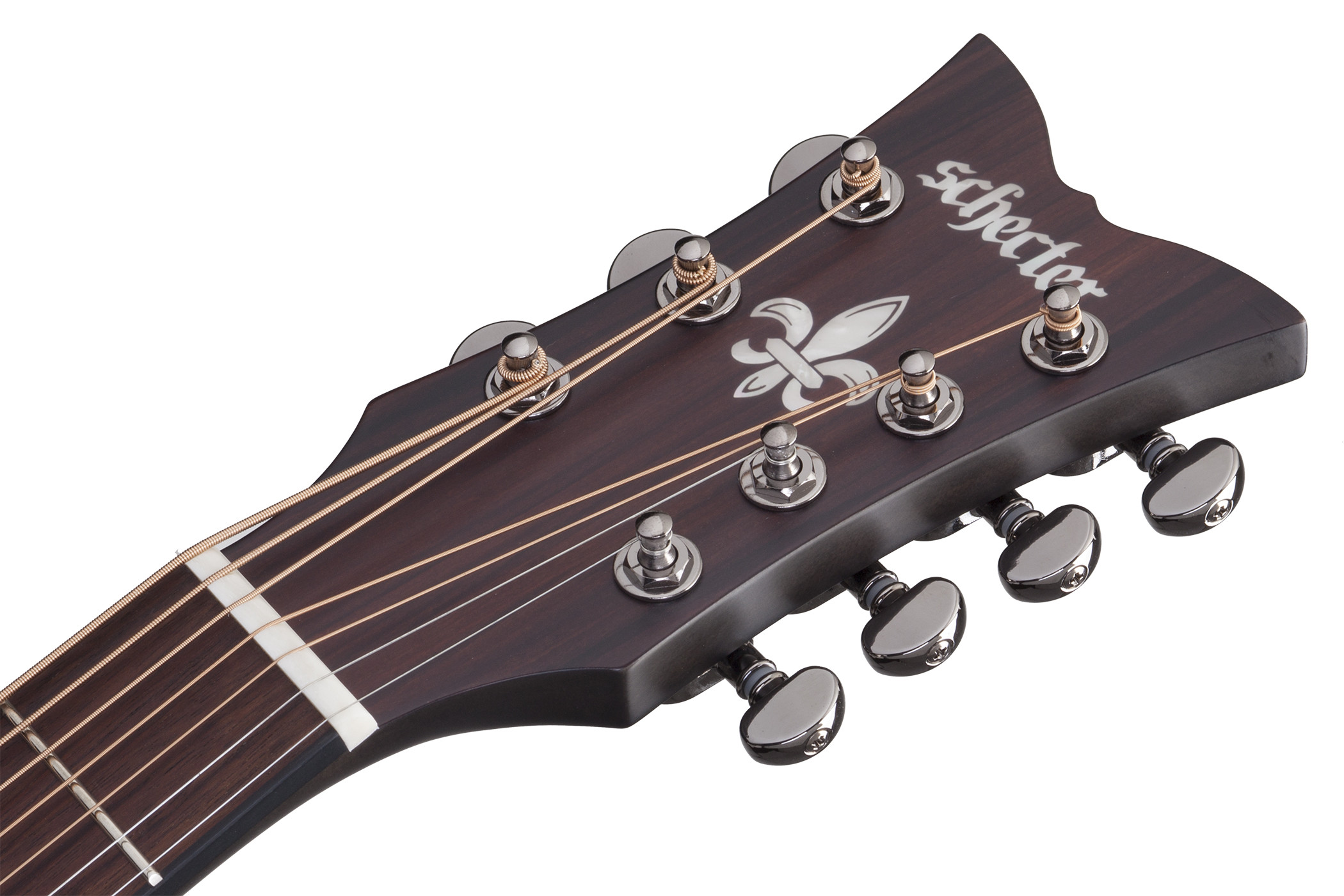 Galerijní obrázek č.10 Jumbo SCHECTER Orleans Stage-7 Acoustic - Satin See Thru Black
