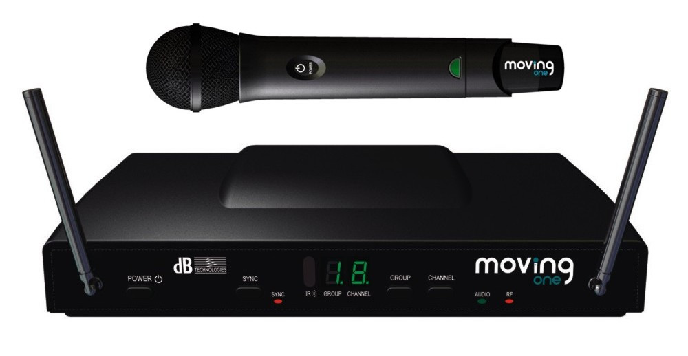Hlavní obrázek S ručním mikrofonem DB TECHNOLOGIES MOVING ONE HT